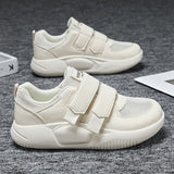 Men’s Casual Hook-and-Loop Sneakers – Lightweight Breathable Mesh Walking Shoes with Cushioned Sole