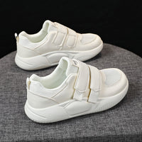 Men’s Casual Hook-and-Loop Sneakers – Lightweight Breathable Mesh Walking Shoes with Cushioned Sole