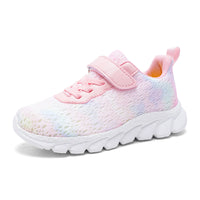 Kids Lightweight Breathable Running Shoes – Comfortable Hook & Loop Sneakers for Boys & Girls