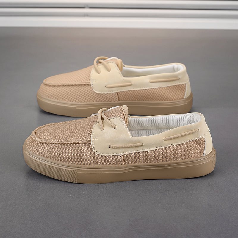 Men’s Lightweight Breathable Casual Loafers – Comfortable Mesh Everyday Walking Shoes