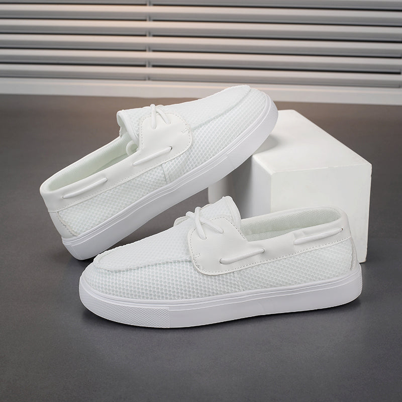 Men’s Lightweight Breathable Casual Loafers – Comfortable Mesh Everyday Walking Shoes