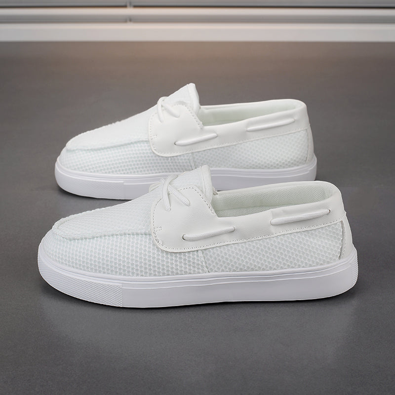 Men’s Lightweight Breathable Casual Loafers – Comfortable Mesh Everyday Walking Shoes