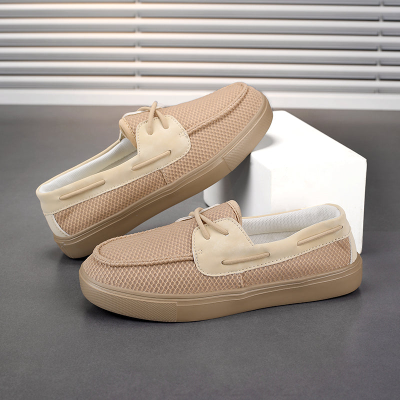 Men’s Lightweight Breathable Casual Loafers – Comfortable Mesh Everyday Walking Shoes