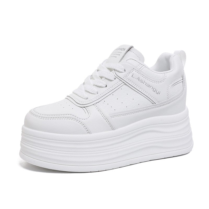 Women’s Ultra Platform Sneakers – Extra Thick Sole Casual Shoes  Bold platform. Soft comfort.Designed to elevate your everyday style.