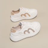 Women’s Lightweight Platform Sneakers – Cushioned Comfort Casual Walking Shoes