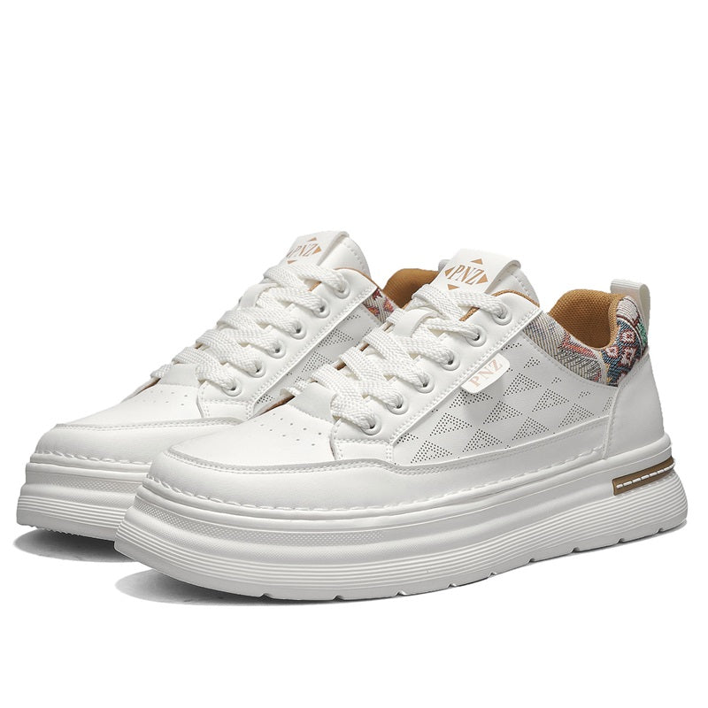 Fashion Platform Sneakers for Men & Women – Lightweight Casual Thick Sole Shoes for Daily Wear