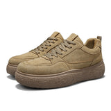 Women's Chunky Platform Sneakers – Lightweight Casual Walking Shoes