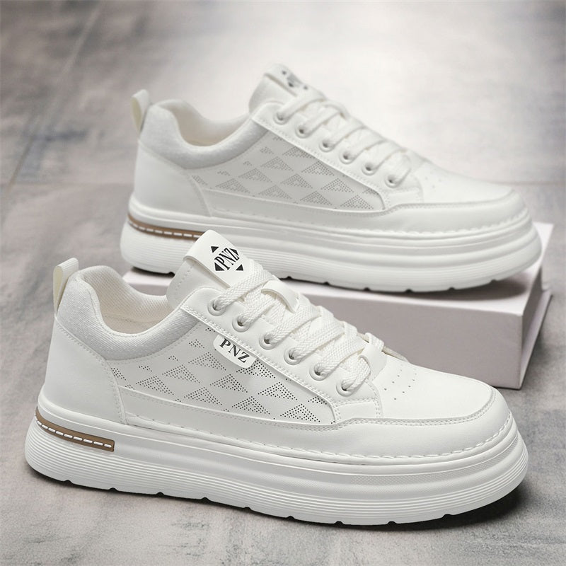 Fashion Platform Sneakers for Men & Women – Lightweight Casual Thick Sole Shoes for Daily Wear