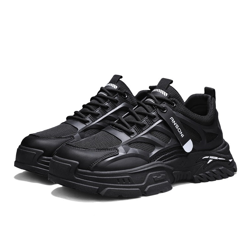 Adult Breathable Chunky Sneakers – Cushioned Sport Casual Shoes for Daily Wear