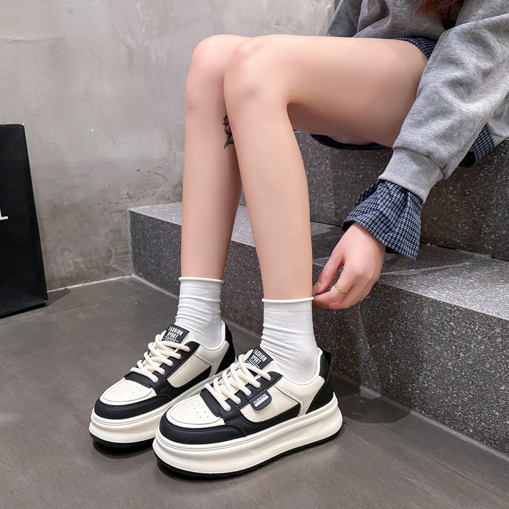 Classic Platform Sneakers for Women & Men – Lightweight Cushioned Casual Shoes for Daily Wear