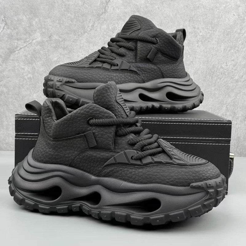 Chunky High-Top Sneakers – Bold Design, Cushion Support & Street Style.Built to stand out. Made for everyday wear.