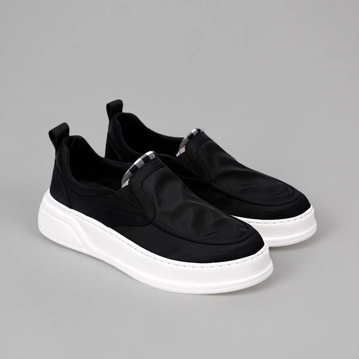 Slip-On Platform Loafers Casual Lightweight Daily Shoes