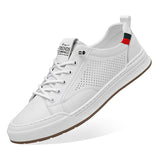 Men’s Casual Perforated Sneakers – Clean Everyday Comfort Shoes