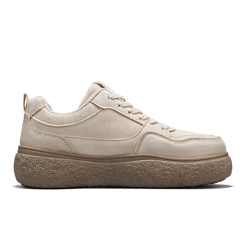 Women's Chunky Platform Sneakers – Lightweight Casual Walking Shoes
