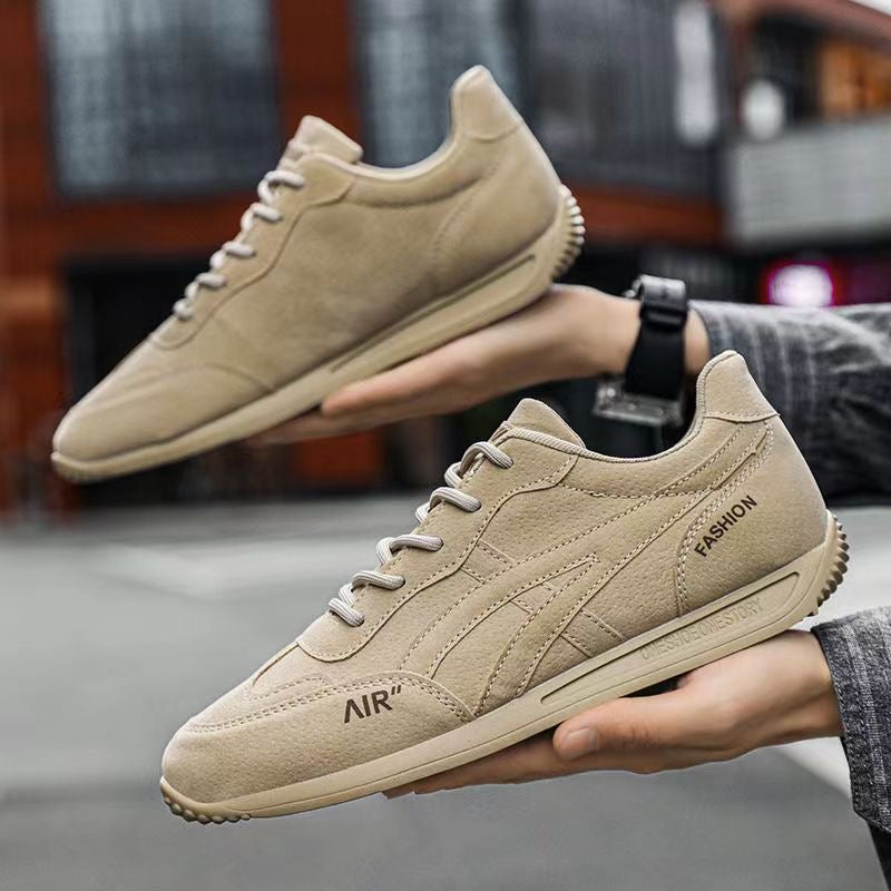Men’s Casual Low-Top Sneakers with Cushioned Sole – Lightweight Daily Comfort Shoes