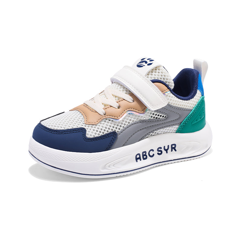 Kids Lightweight Breathable Sneakers with Hook & Loop Strap – Comfortable Running & Everyday Shoes for Boys & Girls