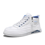 Men’s & Women’s Casual Platform Sneakers – Premium Leather, Cushioned Sole, Everyday Comfort