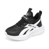 Youth Lightweight Mesh Sneakers with Velcro Strap – Cushioned Sports Shoes for Active Teens
