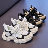 Kids Lightweight Breathable Sneakers – Comfortable Hook & Loop Sports Shoes for Boys & Girls