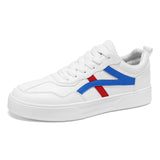 Minimalist White Low-Top Sneakers for Men & Women｜Lightweight Everyday Casual Shoes