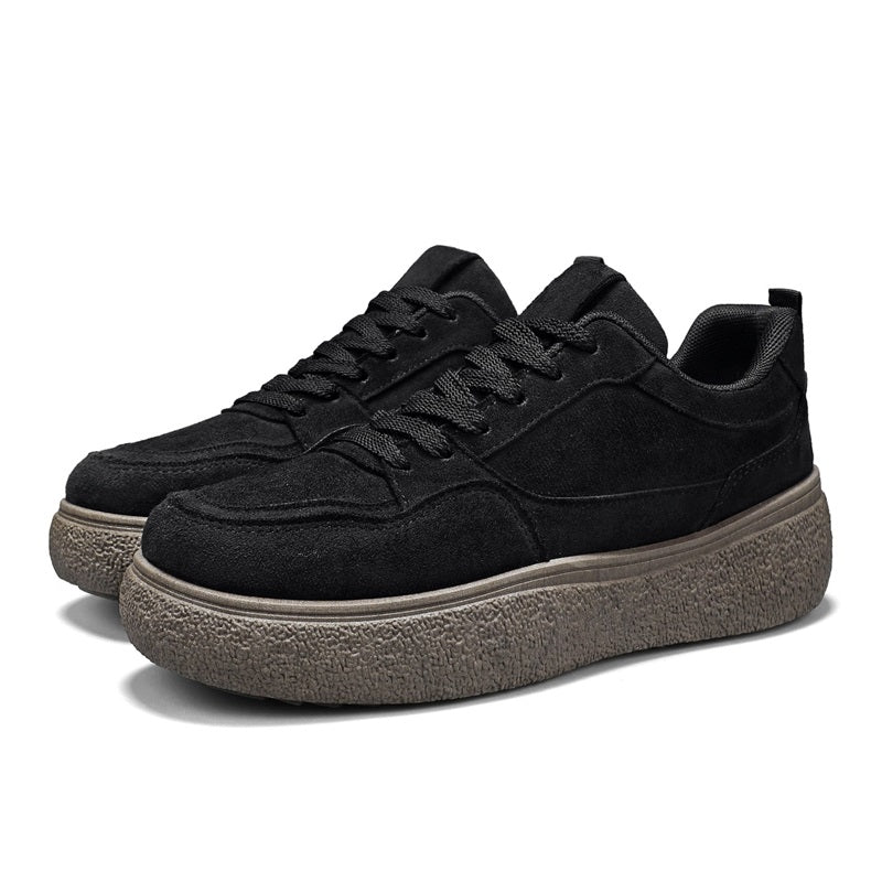 Women's Chunky Platform Sneakers – Lightweight Casual Walking Shoes