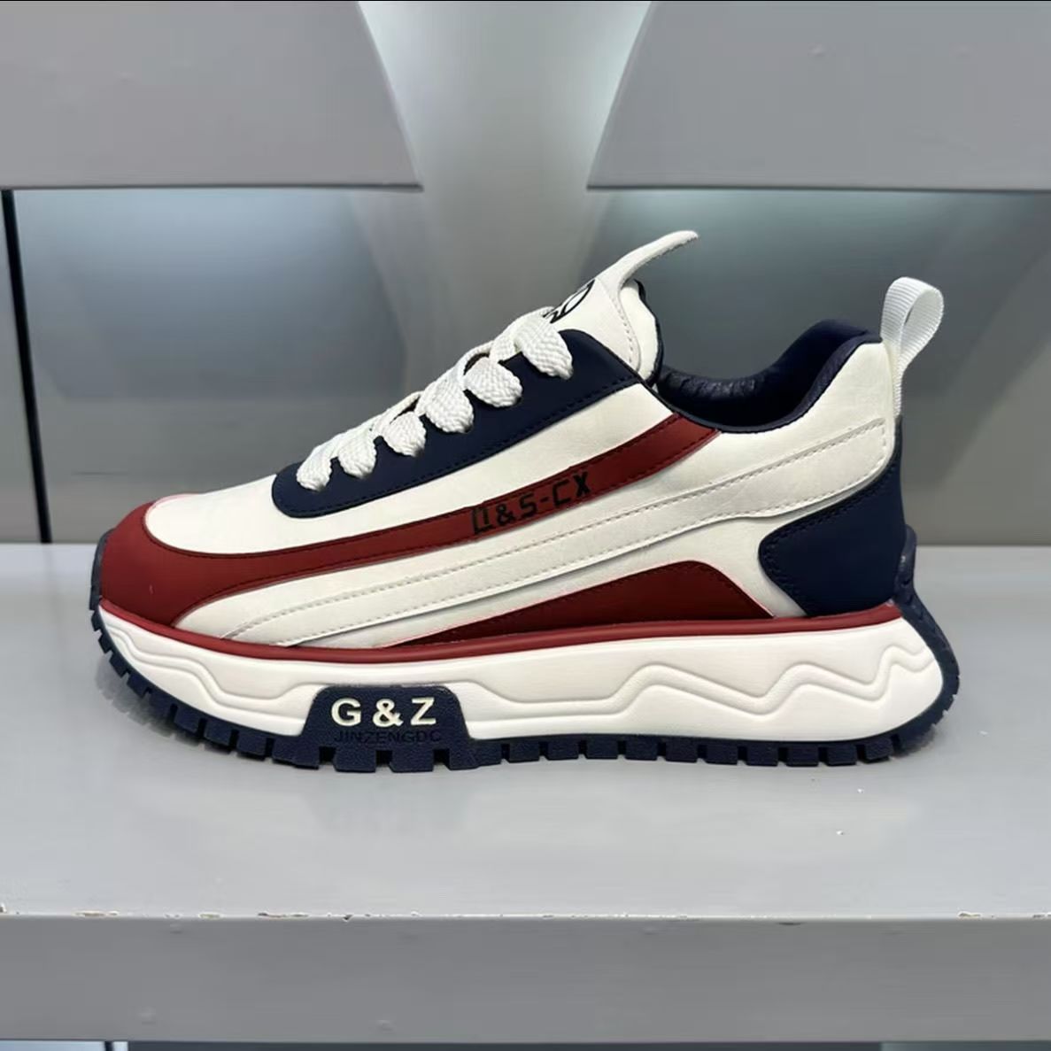 Men’s & Women’s Chunky Sneakers – Lightweight Casual Platform Shoes for Daily Wear