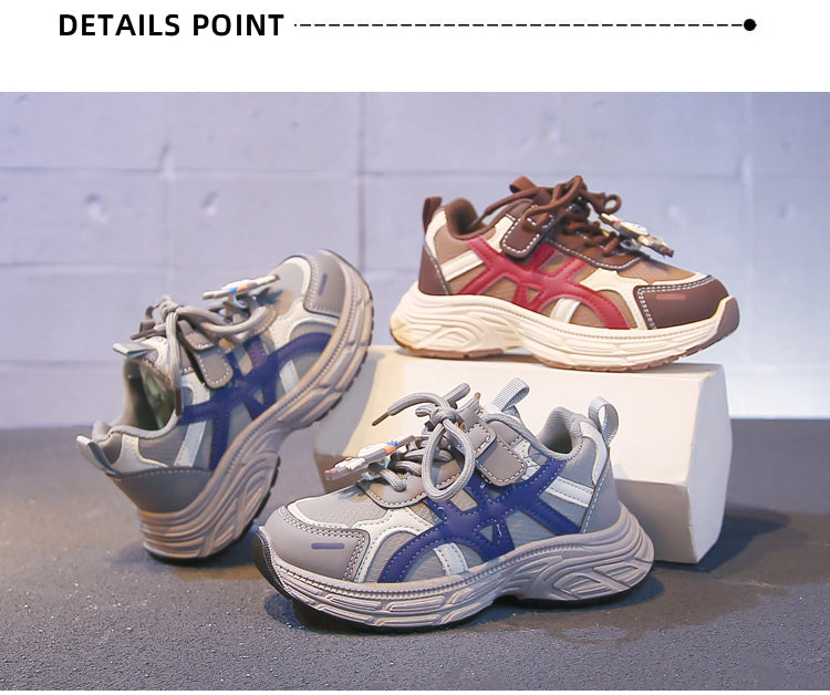 Kids Lightweight Sport Sneakers – Comfortable Non-Slip Running Shoes for Boys & Girls