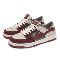 Men’s & Women’s Retro Low-Top Sneakers – Casual Skate Style Lace-Up Shoes for Daily Wear