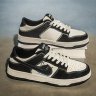 Men’s & Women’s Retro Low-Top Sneakers – Casual Skate Style Lace-Up Shoes for Daily Wear