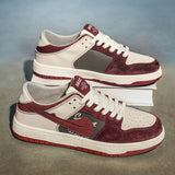Men’s & Women’s Retro Low-Top Sneakers – Casual Skate Style Lace-Up Shoes for Daily Wear