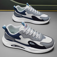 Men’s Lightweight Casual Running Sneakers – Breathable Cushion Sports Shoes for Daily Walking & Urban Wear