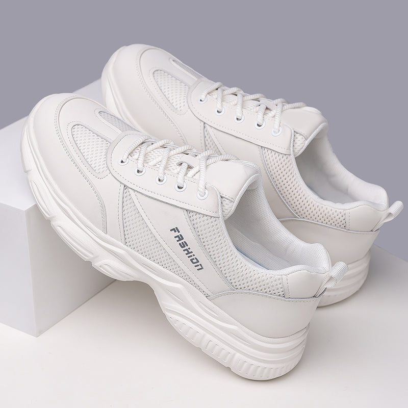 Unisex Breathable Chunky Sneakers – Lightweight Casual Walking Shoes