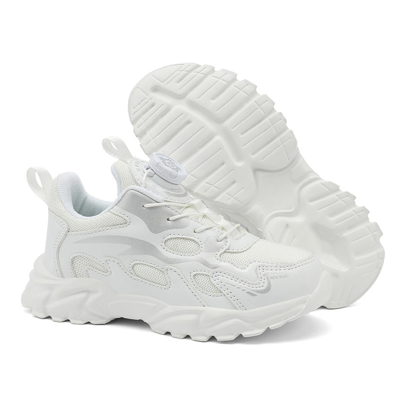 Kids Lightweight Running Shoes with Dial Closure – Breathable Sport Sneakers for Boys & Girls.Easy On & Off · Secure Fit · Comfortable for School, Play & Outdoor Activities