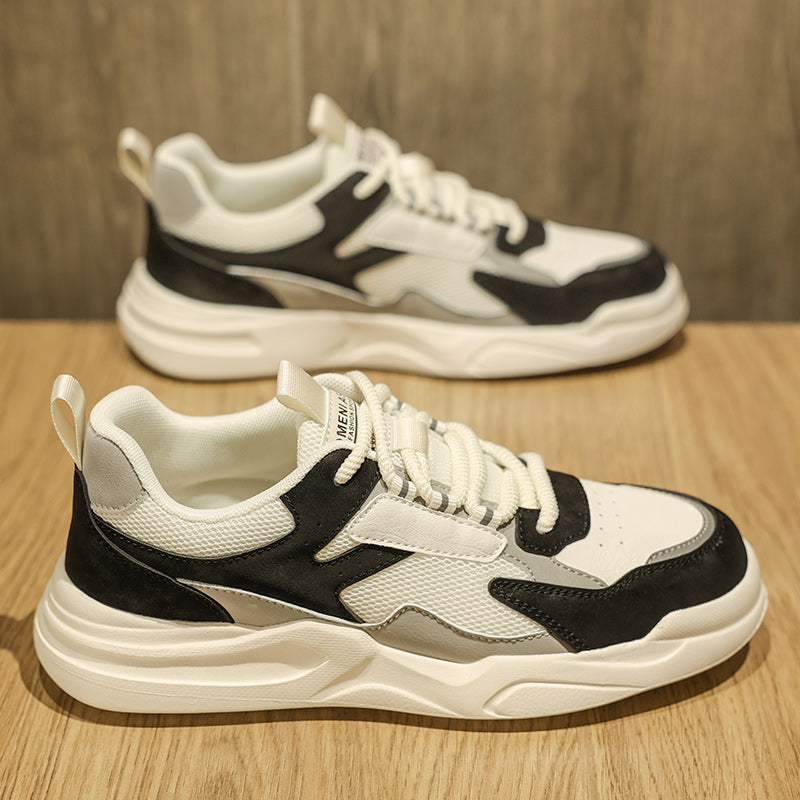 Men’s Lightweight Casual Sneakers – Breathable Mesh Athletic Shoes for Daily Wear & Walking