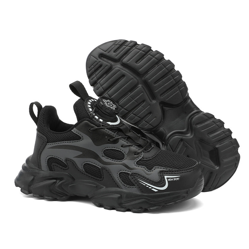 Kids Lightweight Running Shoes with Dial Closure – Breathable Sport Sneakers for Boys & Girls.Easy On & Off · Secure Fit · Comfortable for School, Play & Outdoor Activities