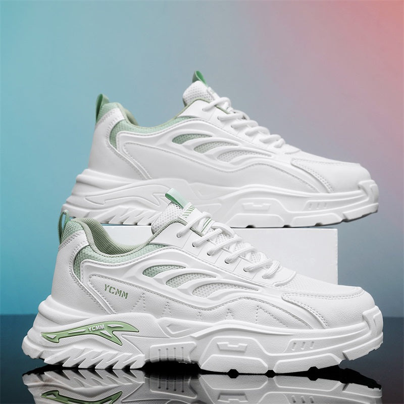 Men’s & Women’s Lightweight Chunky Sneakers – Breathable Mesh Casual Sport Shoes for Daily Wear