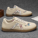Men’s & Women’s Casual Retro Sneakers – Comfortable Low-Top Daily Walking Shoes