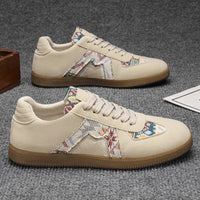 Men’s & Women’s Casual Retro Sneakers – Comfortable Low-Top Daily Walking Shoes