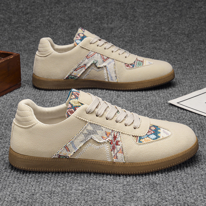 Men’s & Women’s Casual Retro Sneakers – Comfortable Low-Top Daily Walking Shoes