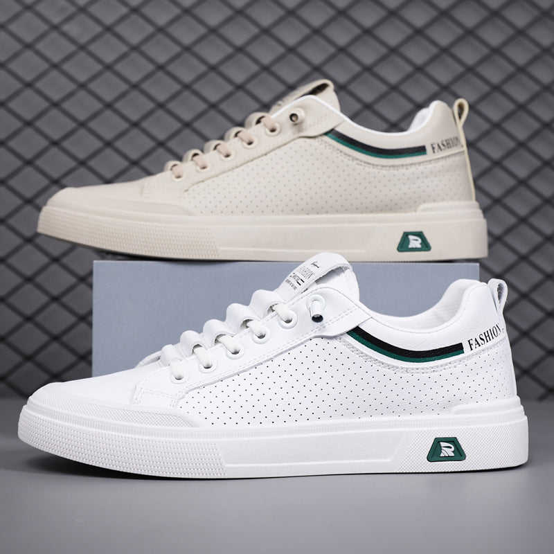 Men’s Lightweight Breathable Casual Sneakers – Comfortable Low-Top Shoes for Daily Wear
