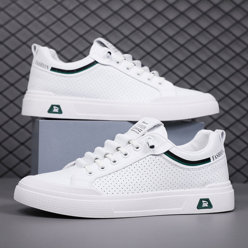 Men’s Lightweight Breathable Casual Sneakers – Comfortable Low-Top Shoes for Daily Wear