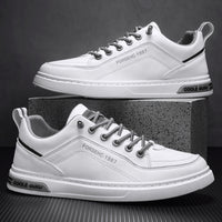 Men’s Classic Low-Top Casual Sneakers – Lightweight Comfort Shoes for Daily Wear