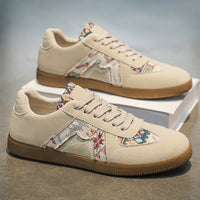 Men’s & Women’s Casual Retro Sneakers – Comfortable Low-Top Daily Walking Shoes