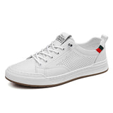 Men’s Casual Perforated Sneakers – Clean Everyday Comfort Shoes