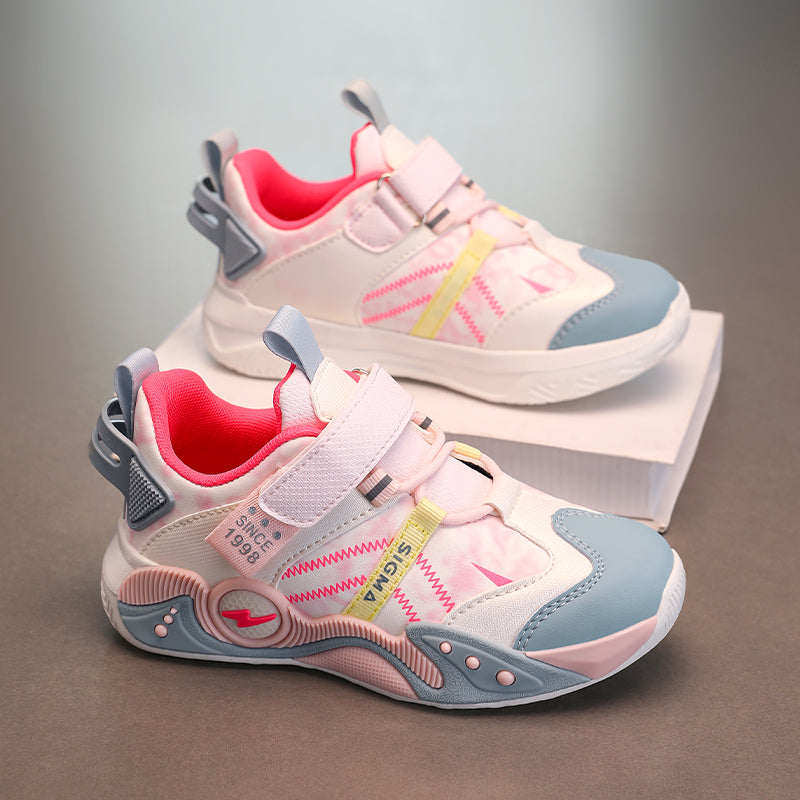 Kids Sport Sneakers with Velcro – Secure Fit & Everyday Comfort.Made for active kids, trusted by parents