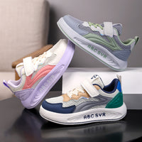 Kids Lightweight Breathable Sneakers with Hook & Loop Strap – Comfortable Running & Everyday Shoes for Boys & Girls