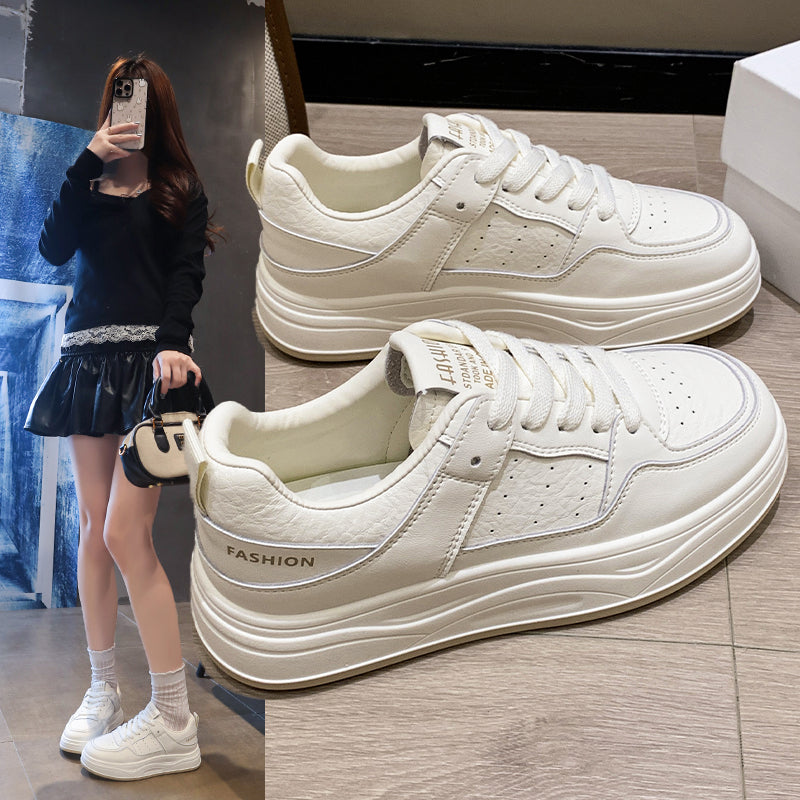Men’s Lightweight Platform Casual Sneakers – Breathable Upper & Cushioned Sole for Everyday Wear