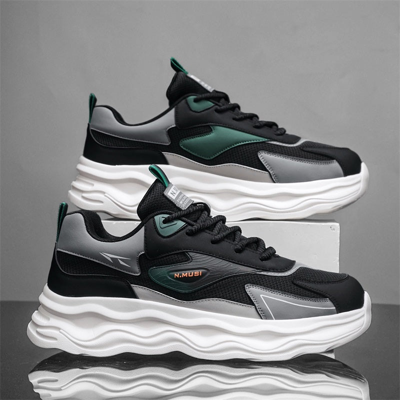 Men’s & Women’s Lightweight Chunky Sneakers – Breathable Mesh Casual Walking Shoes with Cushioned Sole