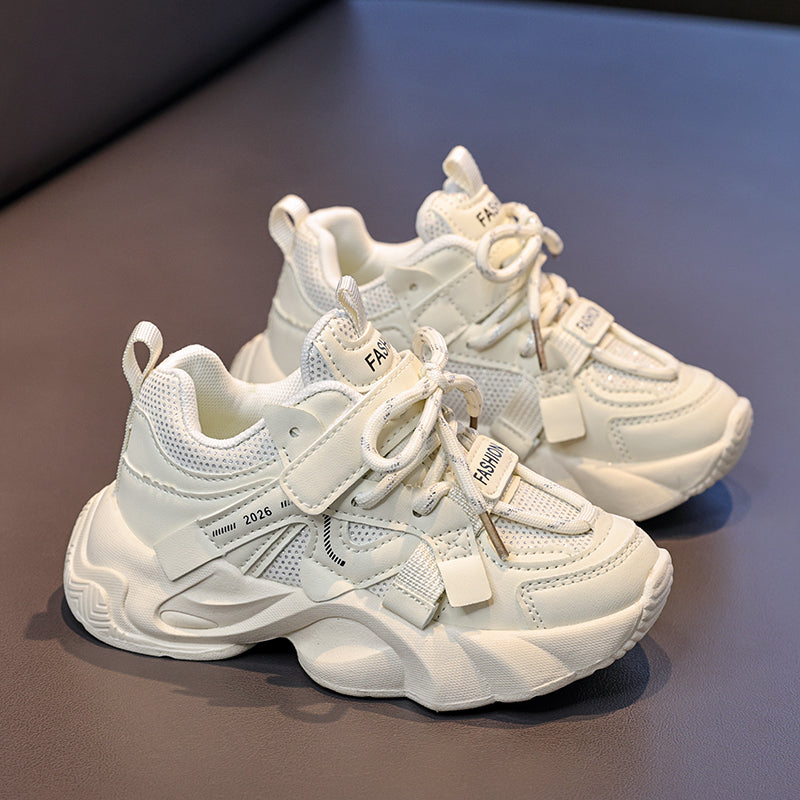 Kids Chunky Sneakers – Lightweight Breathable Sports Shoes for Boys & Girls, Non-Slip Cushioned Sole