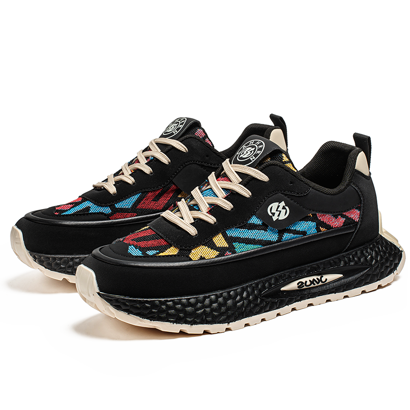 Men’s & Women’s Chunky Sneakers – Retro Street Style Thick Sole Casual Shoes.Fashion Platform Trainers for Daily Wear, Walking & Urban Outfit
